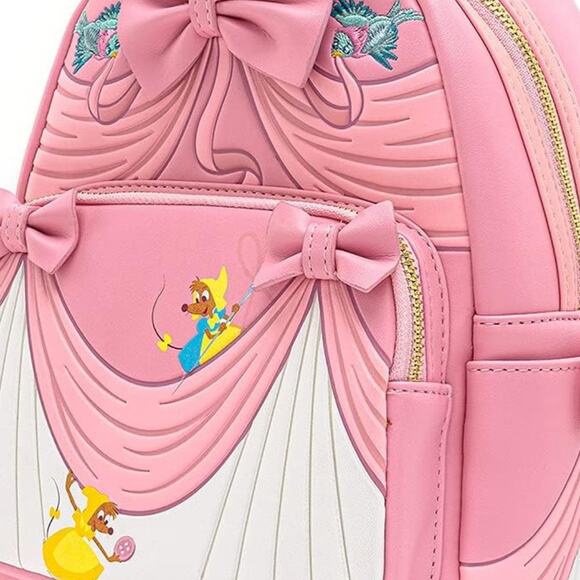 NEW Loungefly Disney Cinderella 70th Anniversary Dress Mini Backpack main image 7